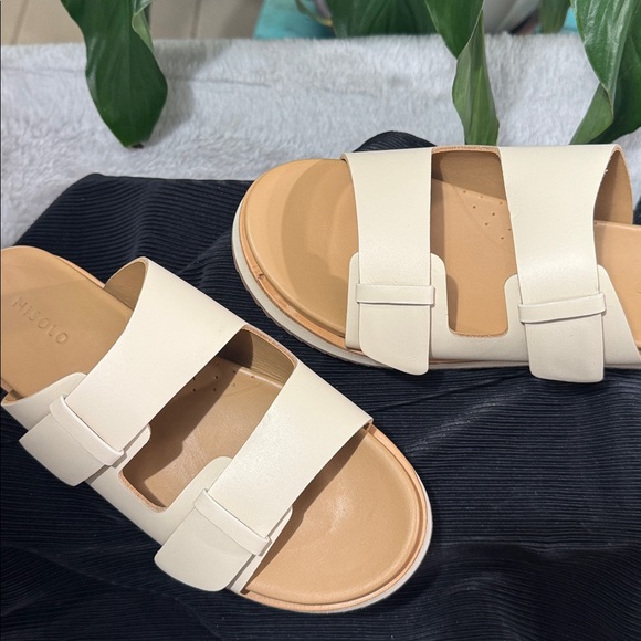 Nisolo Elia Go-To Flatform Leather Slide/Sandal Women's 6 - Picture 8 of 16